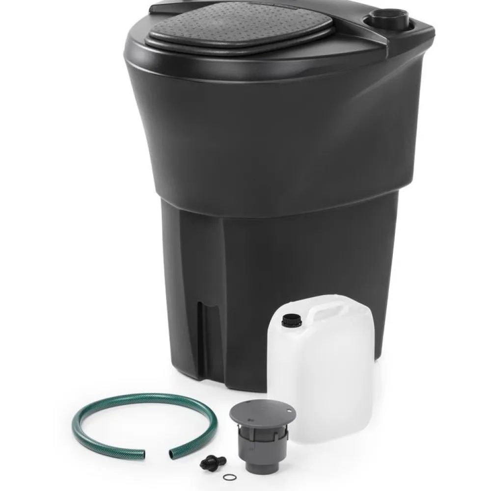 Discount Tehokäymälä 230 L EKO musta Kompostikäymälät