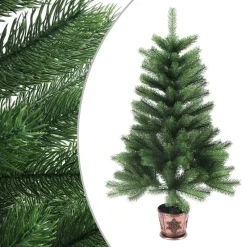 Tekojoulukuusi korilla 65 cm vihreä*FinePRICE Best