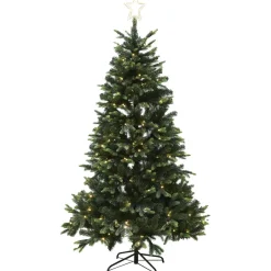 Sale Tekojoulukuusi Lifa 150cm PE/PVC valoilla ja latvatähdellä Joulukoristeet
