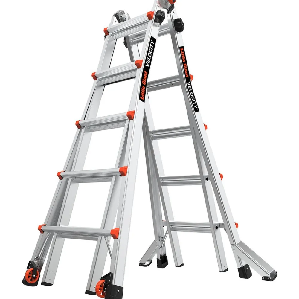 Teleskooppitikkaat 41LG102 5/9-askelmaa 5,7 m/1,69-2,89 m*Tikli Hot