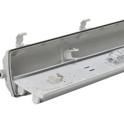 New Teollisuusvalaisin Led Runko 1572  mm IP66 max. 2X30W Julkisten Tilojen Valaisimet
