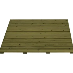 Terassielementti Laatta T02 900x900 mm 4 tukirimaa vihreä*Tammiston puu Online