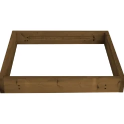 Terassielementti pohjakehikko T01R 980x980 mm ruskea*Tammiston puu Sale