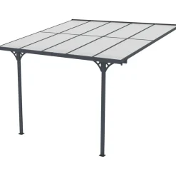 Terassikatos 313x300x225-270cm harmaa*Fornorth New