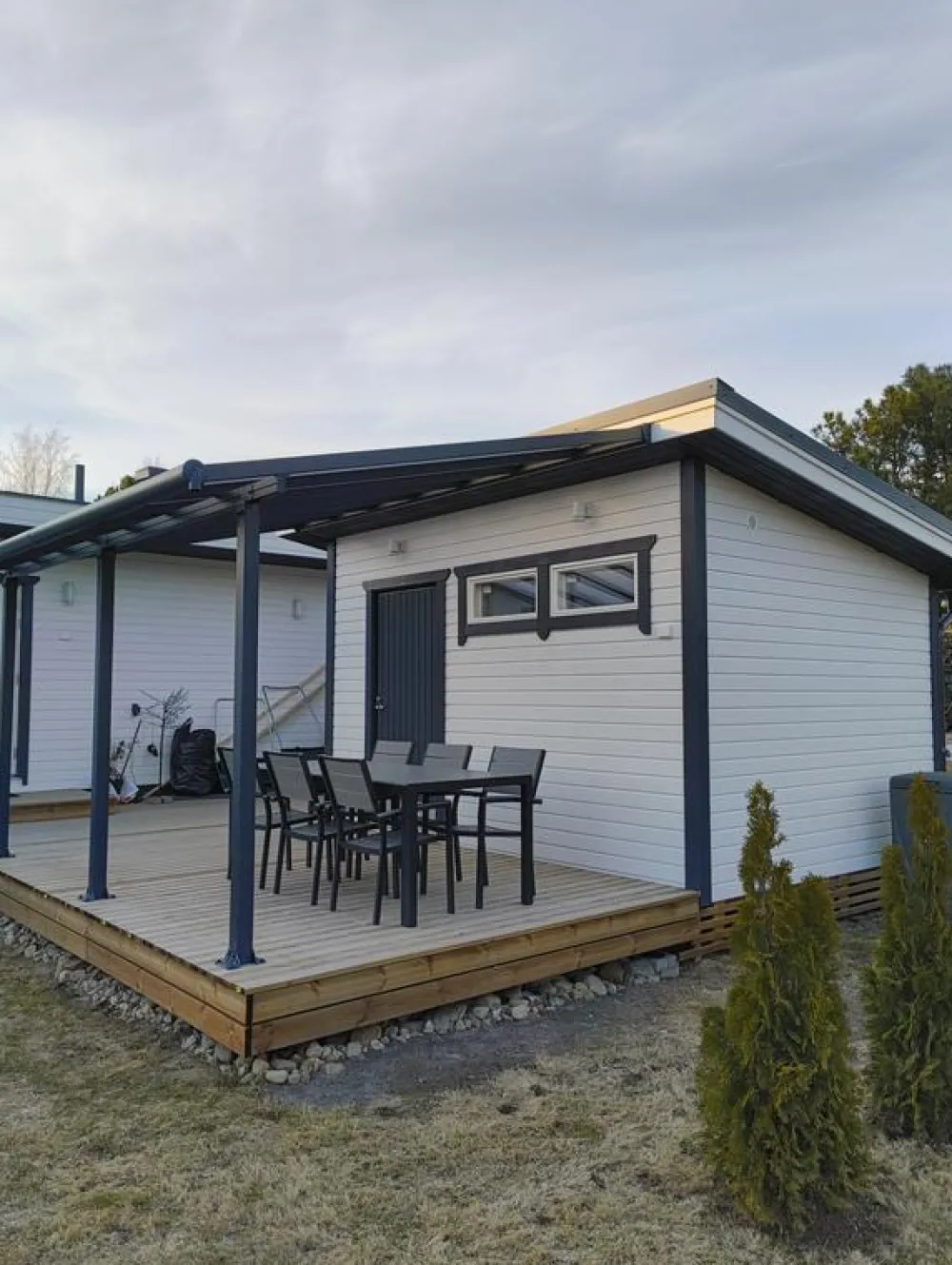 Online Terassikatos Olympia 3x4,25 m harmaa/kirkas Terassikatokset|Terassikatokset