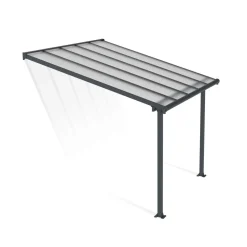 Terassikatos Olympia 3x3,05 m harmaa/kirkas*Palram-Canopia Discount