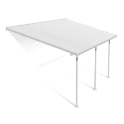 Terassikatos Feria 3 x 5,5 m valkoinen/kirkas*Palram-Canopia Hot