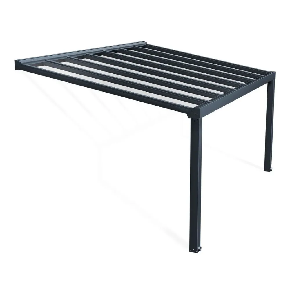 Terassikatos Stockholm Premium, 3.4x5.2m, harmaa/kirkas*Palram-Canopia Sale