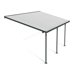 Discount Terassikatos Feria 3 x 5,5 m harmaa/kirkas Terassikatokset|Terassikatokset