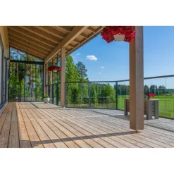 Terassi Arctic Outdoor SHP, 28x120mm, douglaskuusi, puuvalmis*Lauta Best