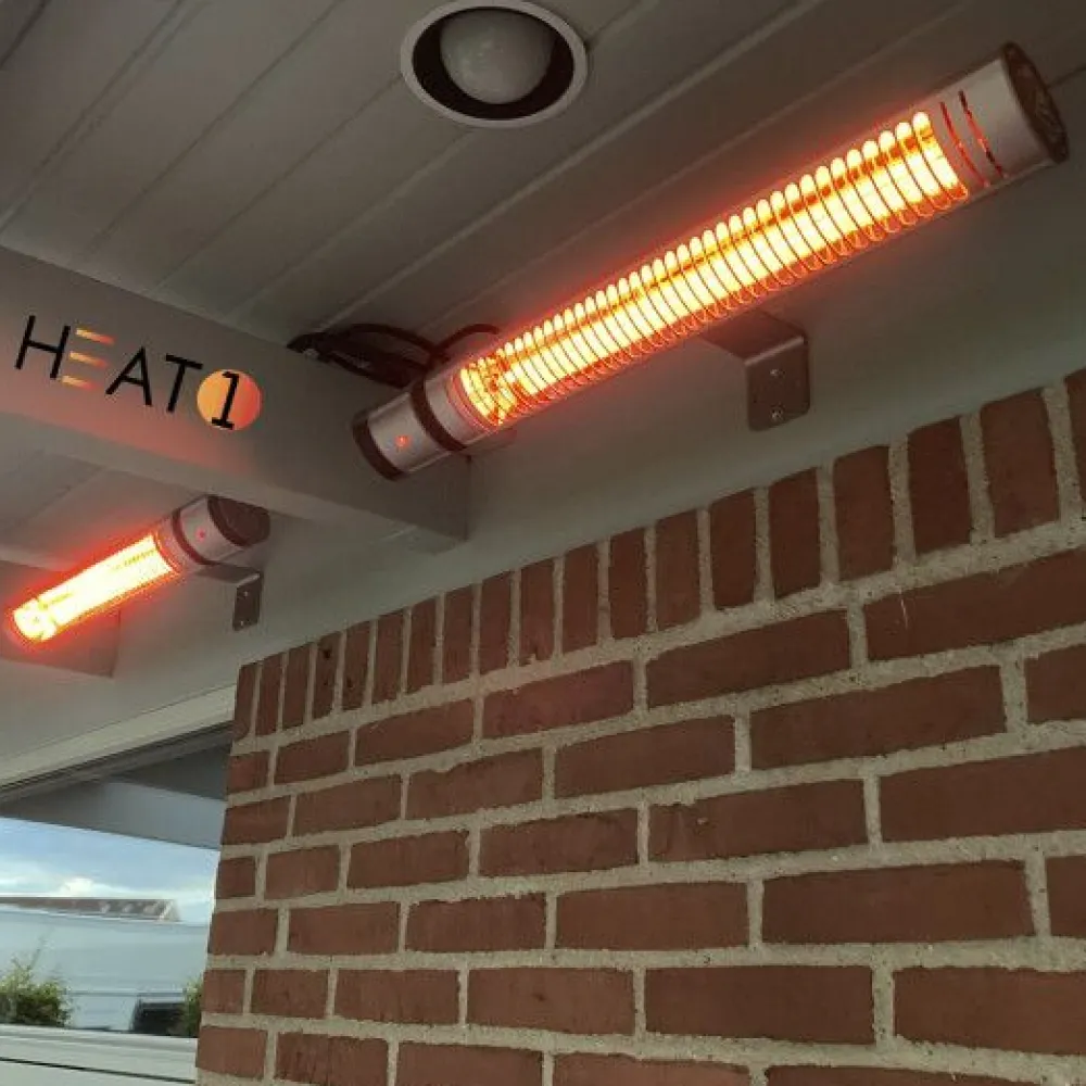 New Terassilämmitin Eco High-line ohut 660-2000W kaukosäädin eri värejä Terassilämmittimet