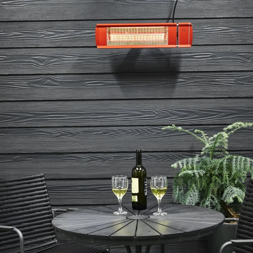 Terassilämmitin Eco High-line 660-2000W kaukosäädin punainen*HEAT1