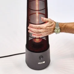 Terassilämmitin Eco High-line Cone pöydän alle 1200W musta*HEAT1 Discount