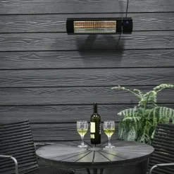 Terassilämmitin Eco High-line 660-2000W kaukosäädin eri värejä*HEAT1 Best