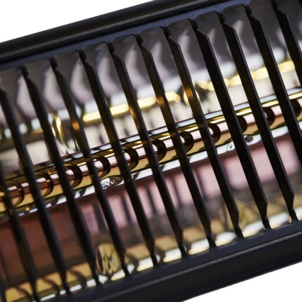 Terassilämmitin Eco Plus-line 2000W kaukosäädin musta*HEAT1 Sale
