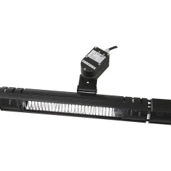 Terassilämmitin ECO Plus-line, 2000W, oskilloiva, musta Terassilämmittimet