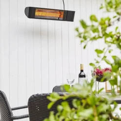 Terassilämmitin Eco Pro-line 660-2000W BT kaukosäädin musta*HEAT1 Online