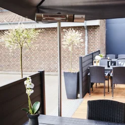 Terassilämmitin lattiamalli 500/1000/1500W RGT kaukosäädin eri värejä*Hortus Online