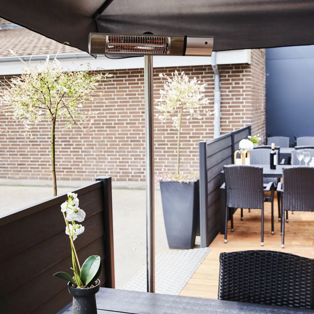 Terassilämmitin lattiamalli 500/1000/1500W RGT kaukosäädin eri värejä*Hortus Online
