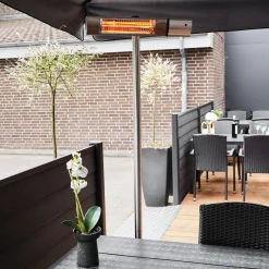 Terassilämmitin lattiamalli 500/1000/1500W RGT kaukosäädin eri värejä*Hortus Online
