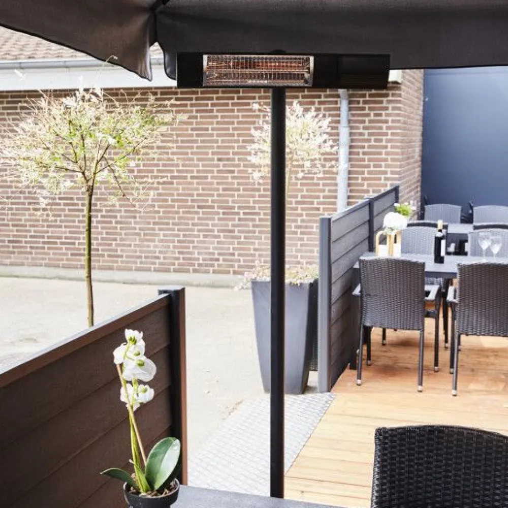 Terassilämmitin lattiamalli 500/1000/1500W RGT kaukosäädin eri värejä*Hortus Online