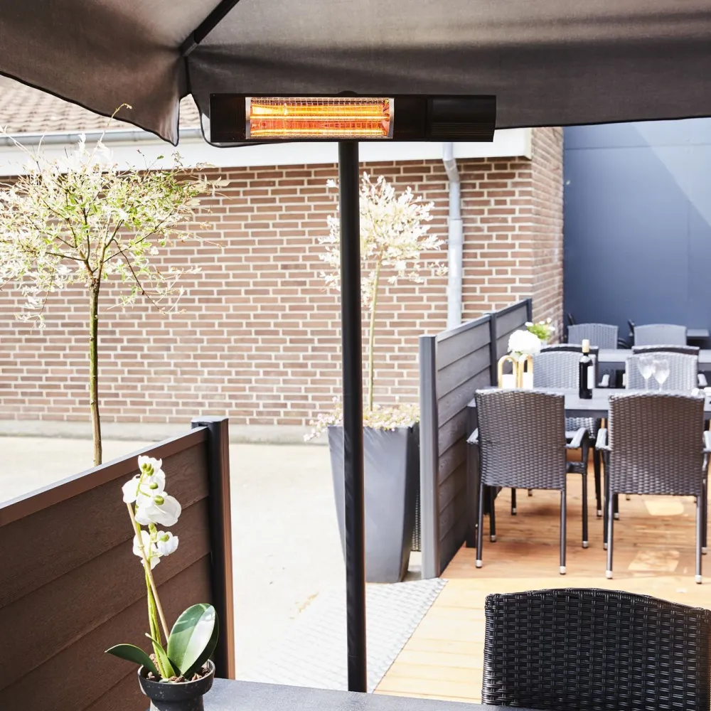 Terassilämmitin lattiamalli 500/1000/1500W RGT kaukosäädin eri värejä*Hortus Online