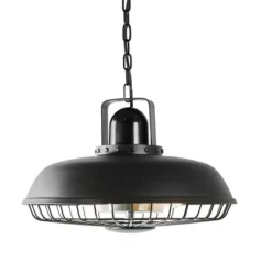 Terassilämmitin ripustettava 600/1200/1800W kaukosäädin musta*Hortus Clearance