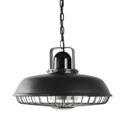 Terassilämmitin ripustettava 600/1200/1800W kaukosäädin musta*Hortus Clearance