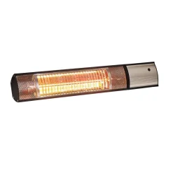 Terassilämmitin seinämalli 500/1000/1500W GT kaukosäädin antrasiitti*Hortus Discount