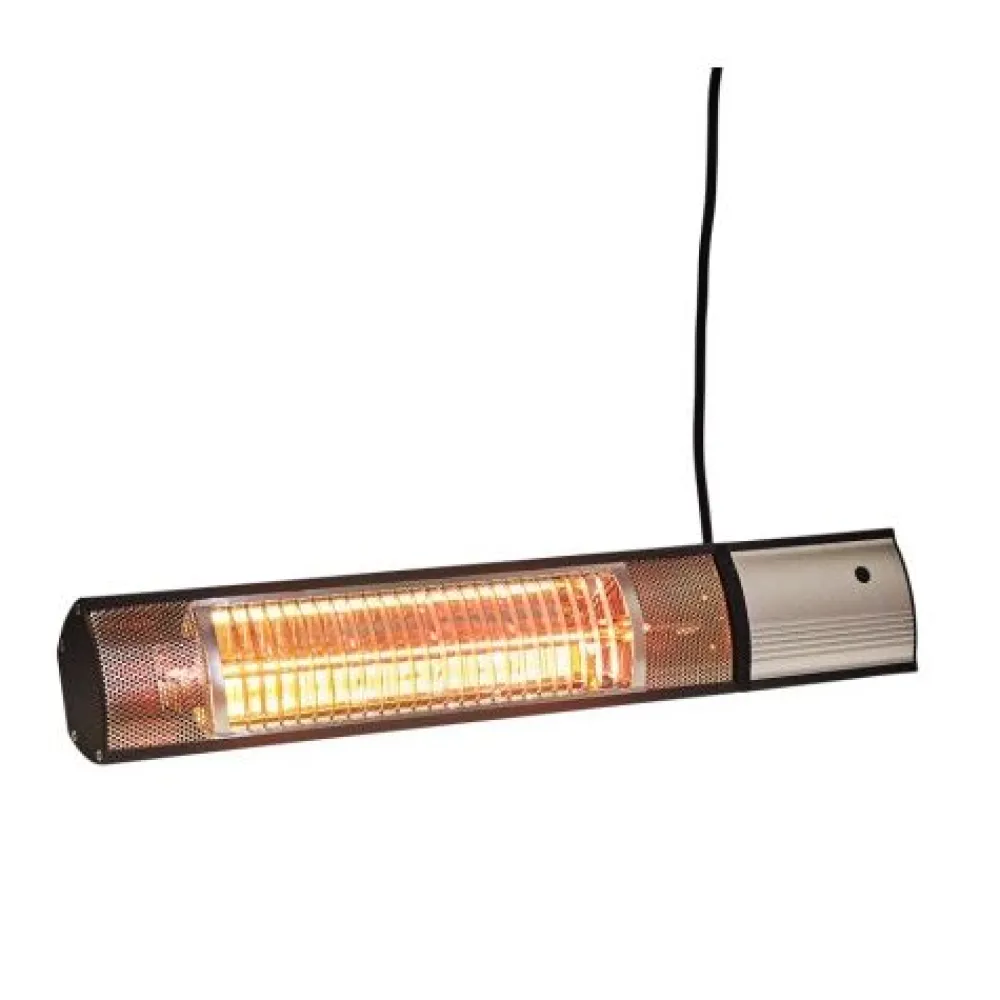 Terassilämmitin seinämalli 500/1000/1500W GT kaukosäädin antrasiitti*Hortus Discount