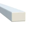 Terassin aitatolppa 45x70x1200 mm valkoinen 5 kpl/pkt*Palmako Clearance