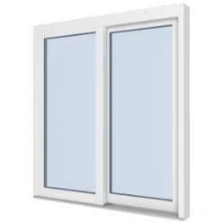 Terassin liukovi Excellent 184mm, 2-osainen, 3-lasinen, puu, mittatilausovi*Seicom New