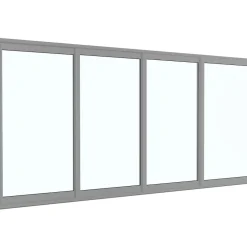 Outlet Terassin liukulasi-ikkuna Stadig kesäkausi 4 osaa eri kokoja ja värejä Terassilasit
