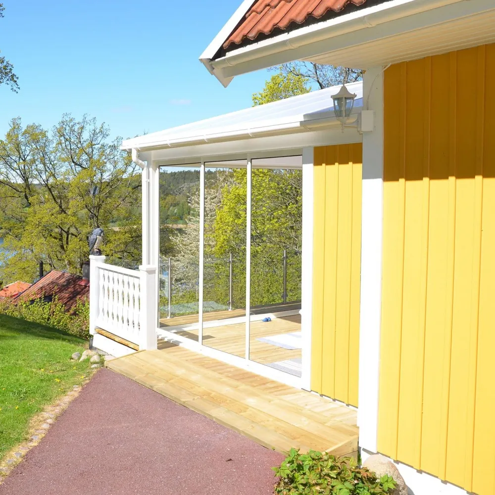 Terassin liukuovi Stadig pidennetty kesäkausi 3 osaa eri kokoja ja värejä*Landskap Best