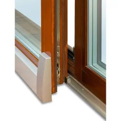 Terassin liukuovi Classic PSK200Z 3K A, 2-osainen, 3-lasinen, puu, mittatilausovi*Seicom Discount