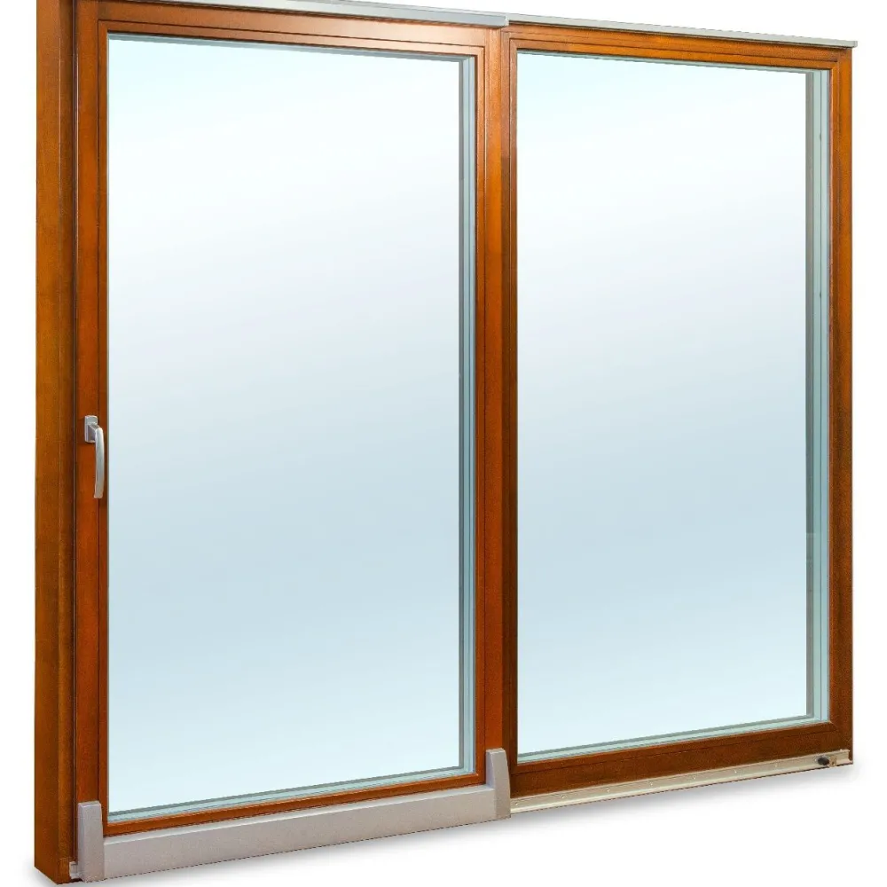 Terassin liukuovi Classic PSK200Z 3K A, 2-osainen, 3-lasinen, puu, mittatilausovi*Seicom Discount