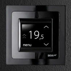 Termostaatti reg Touch musta*Devi Discount