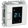 Termostaatti kosketusnäytöllä 5/50 16A 230VAC IP20 USE valkoinen Exxact*Schneider Electric Best