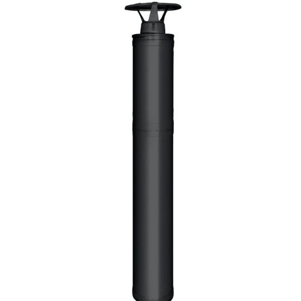 Teräspiippu 1500 mm musta*Harvia Online
