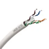 Tietoverkkokaapeli Actassi CAT6 U/UTP 4P 100m valkoinen Verkkokaapelit