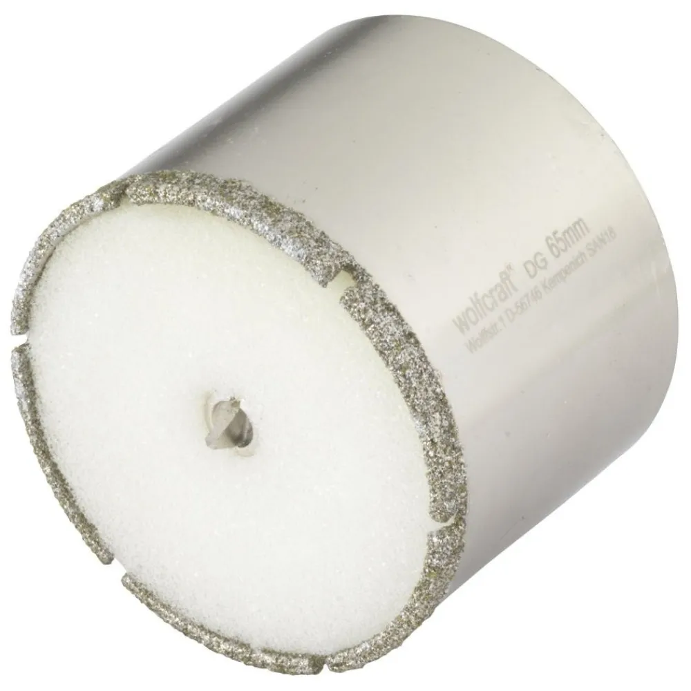 New Timanttireikäsaha Ceramic Ø74 mm leikkaussyvyys 45 mm Sähkötyökalujen Tarvikkeet|Poranterät