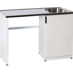 Tiskipöytä allaskaapilla TB 1200, 1 ovi oikea*Nimo New