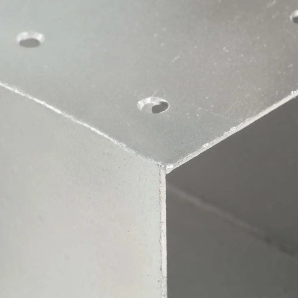 Discount Tolppaliitin Y-muoto galvanoitu metalli 71x71mm Aitojen Lisätarvikkeet