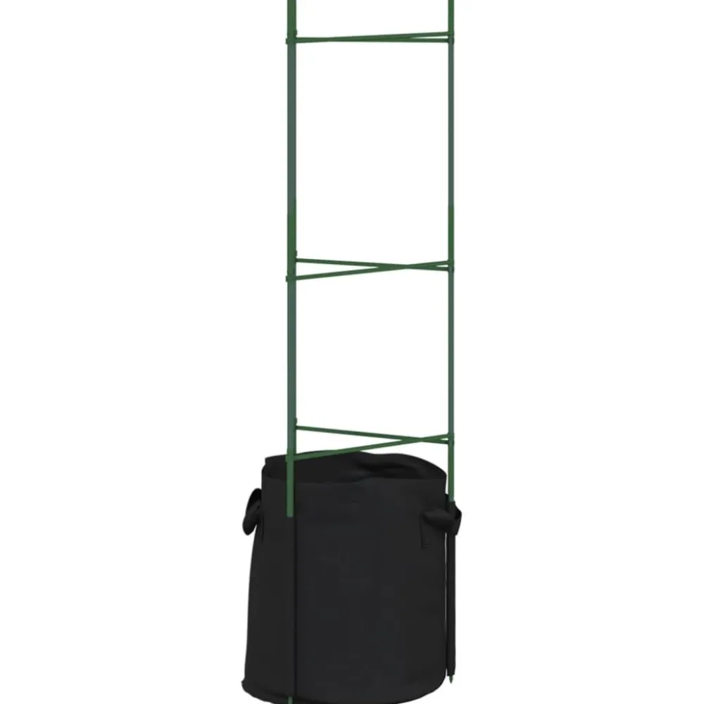 Tomaattihäkki, 116 cm teräs ja PP, eri määrillä ja malleja (38130)*FinePRICE Sale