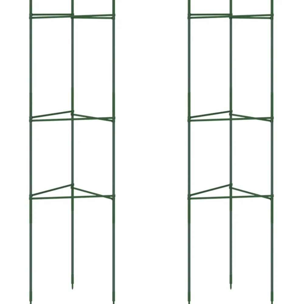 Tomaattihäkki, 116 cm teräs ja PP, eri määrillä ja malleja (38130)*FinePRICE Sale