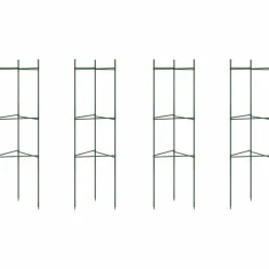 Tomaattihäkki, 116 cm teräs ja PP, eri määrillä ja malleja (38130)*FinePRICE Sale