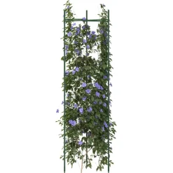Tomaattihäkki, 116 cm teräs ja PP, eri määrillä ja malleja (38130)*FinePRICE Sale