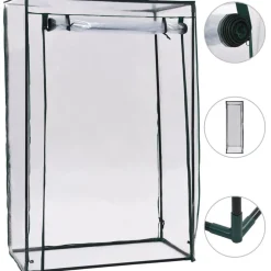 Clearance Tomaattikasvihuone 102x52x150 cm Minikasvihuoneet