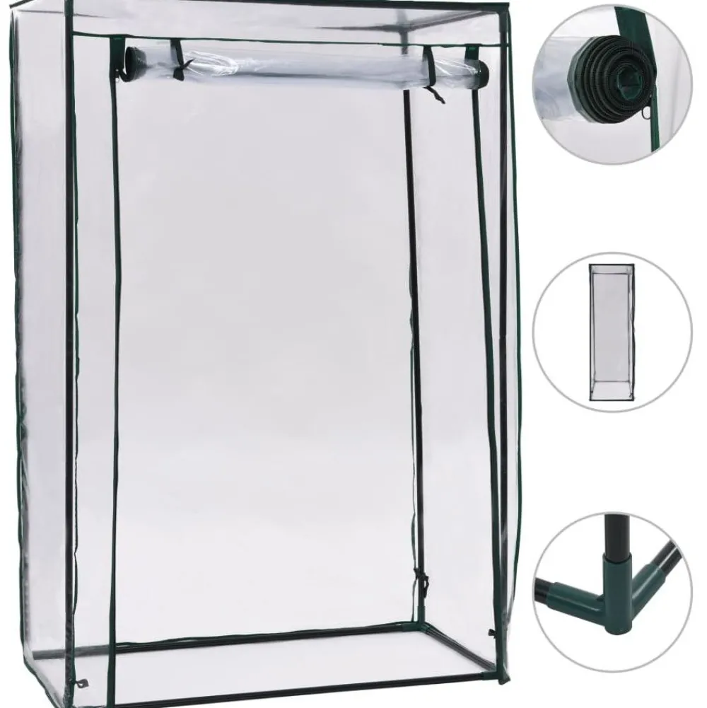 Clearance Tomaattikasvihuone 102x52x150 cm Minikasvihuoneet