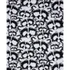 Torkkupeitto Pesue, 125x150cm, mustavalkoinen*Finlayson Sale